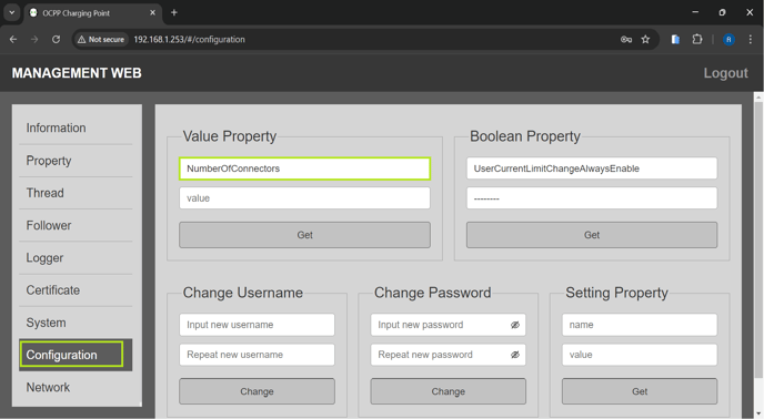 Echo Untethered - Portal Config Menu