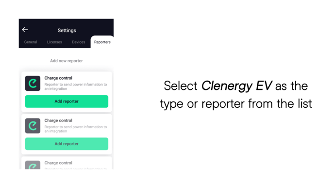 In the Enegic app, go to Settings Licenses Scan the QR code on the Inclded Intergration license - 3